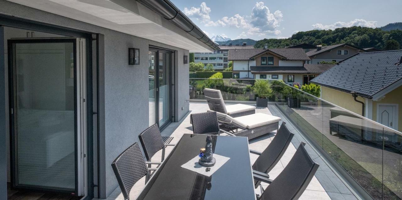Luxurioese Penthaus Wohnung アニフ エクステリア 写真